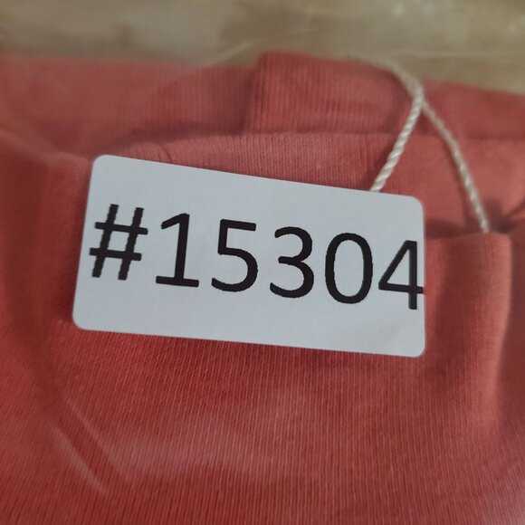 Carolyn Taylor Top Womens Large Orange Sleeveless Mock Neck Cotton Casual *NWT* - Picture 9 of 9